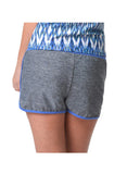 Heather Surf Drawstring Sporty Swim Short