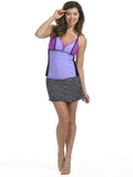 Heather Surf Side Adjustable Swim Skirt