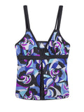 Tropical Slice Flyaway Tankini Top