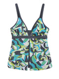 Tropical Slice Flyaway Tankini Top