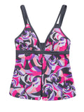 Tropical Slice Flyaway Tankini Top