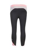 Women's B Color Block Capri