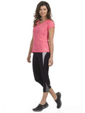 Women's B Color Block Capri