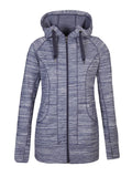 Women's Free 2 Hang Out Striated Zip Up Hoodie