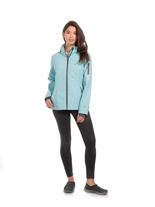 Women's freeform shop softshell jacket